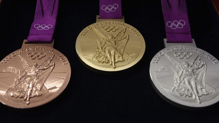 London 2012 Olympic Medals (Gold, Silver, Bronze)