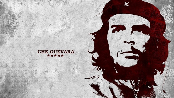 Che Guevara illustration with stars