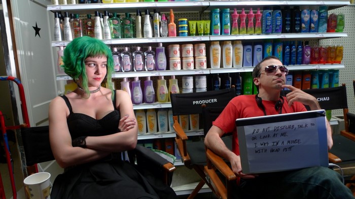 Mary Elizabeth Winstead on Scott Pilgrim vs. the World set