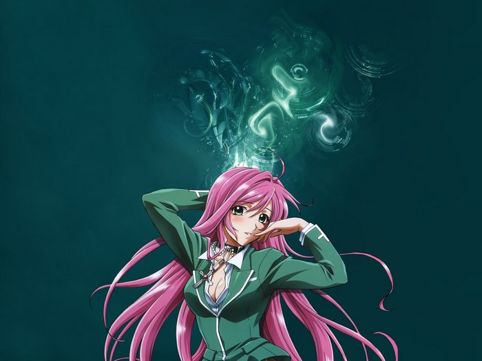 Akashiya Moka from Rosario Vampire