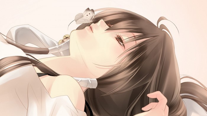 Fuuchouin Kazuki from GetBackers with a butterfly