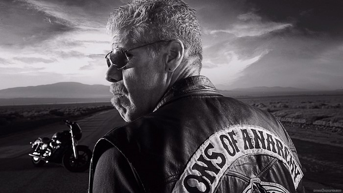 Clay Morrow from Sons of Anarchy on a Road