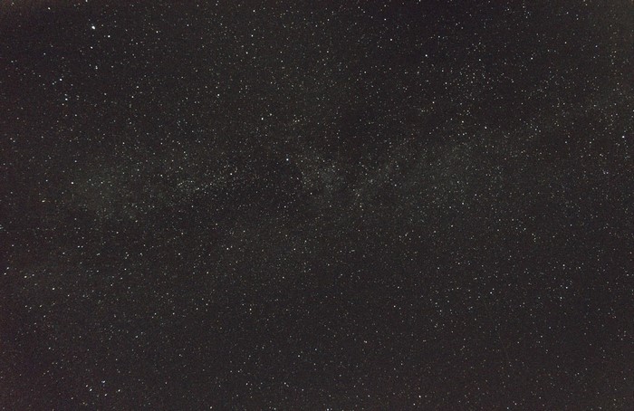 Night sky full of stars and the Milky Way