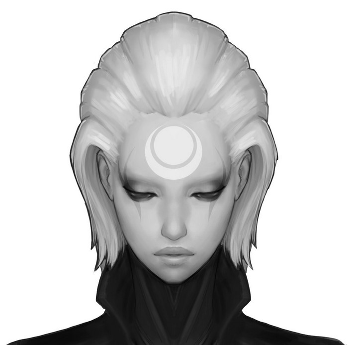 Diana from League of Legends portrait
