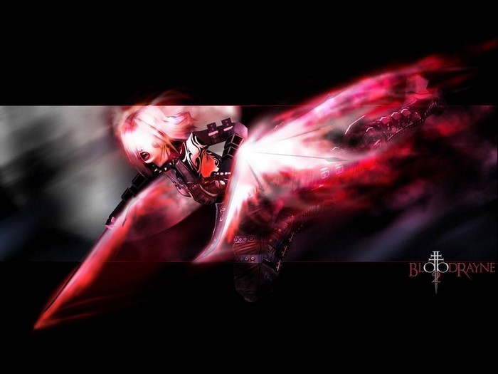 Rayne from BloodRayne 2 in action