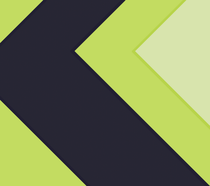 Abstract geometric shapes with green and dark gray colors