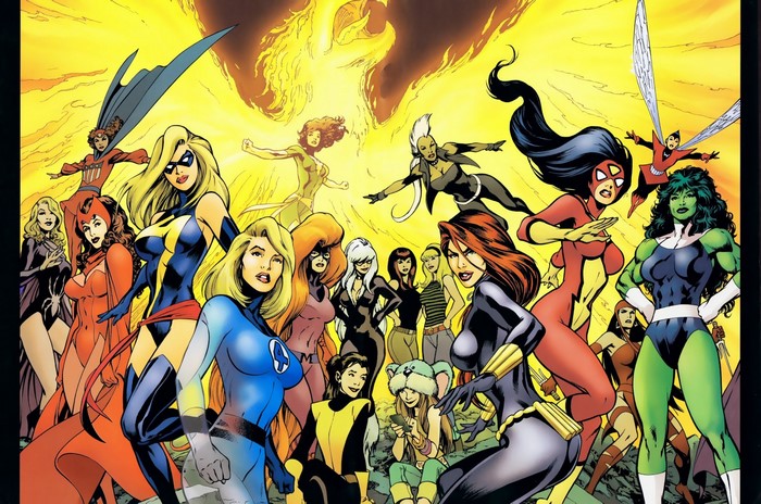 Marvel Comics Women Assemble