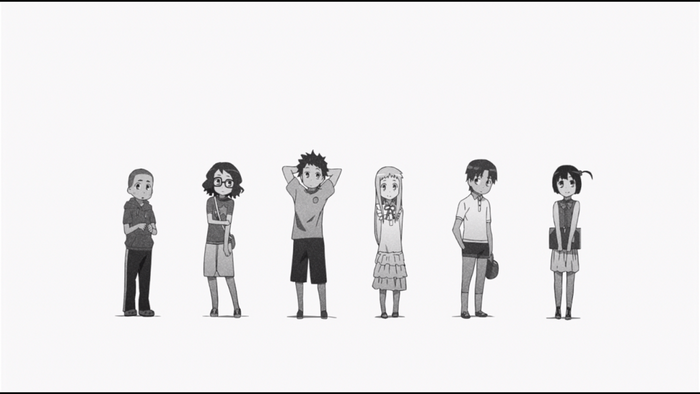Characters from Ano Hi Mita Hana no Namae wo Bokutachi wa Mada Shiranai