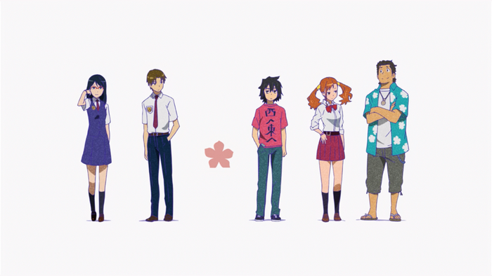 Characters from Ano Hi Mita Hana no Namae wo Bokutachi wa Mada Shiranai