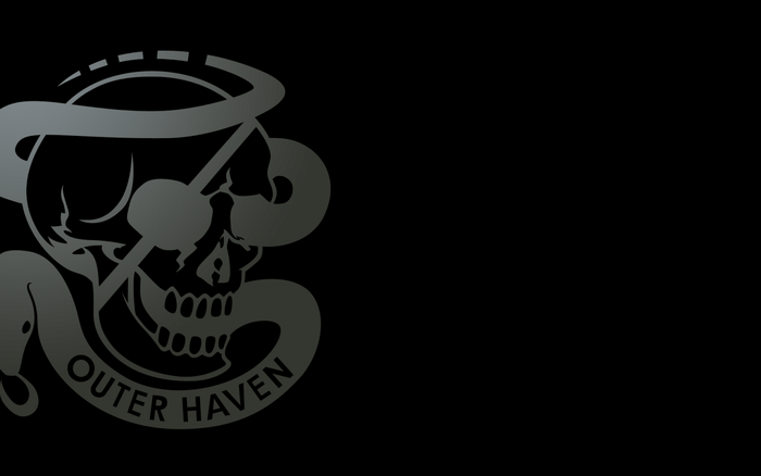 Outer Haven skull logo