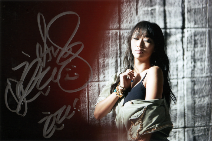 Hyorin from Sistar album cover photoshoot