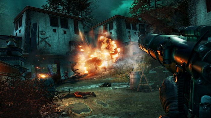 Explosion in Far Cry 4