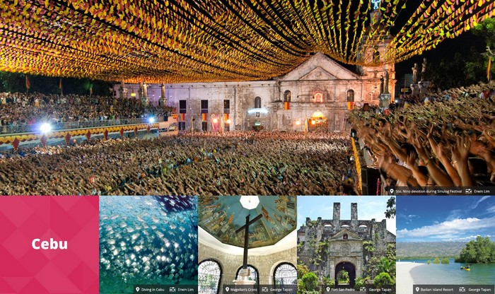 Cebu, Philippines: Sinulog Festival, Diving, Magellan's Cross, Fort San Pedro, Badian Island Resort