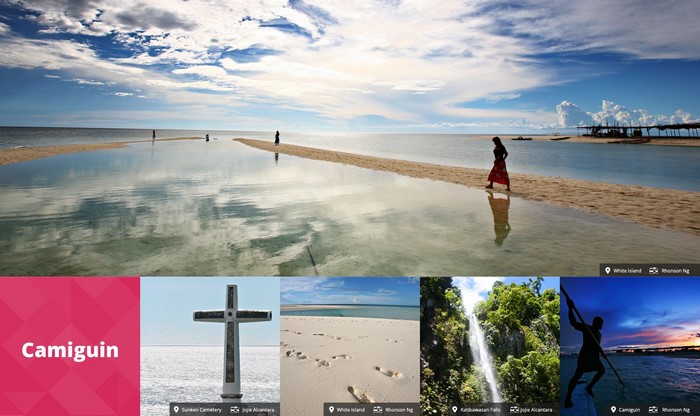 Camiguin Island Philippines: White Island, Sunken Cemetery, Katibawasan Falls