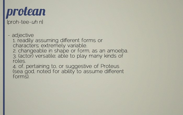 Protean Definition