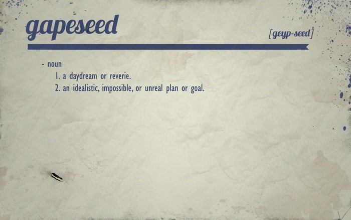 Gapesced definition with pronunciation
