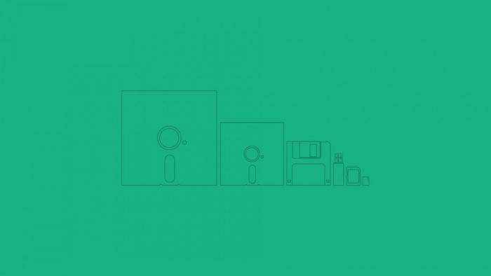 Evolution of storage media from floppy disks to USB drives