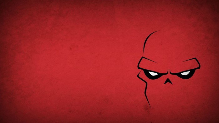 Red Skull from Marvel Comics illustration