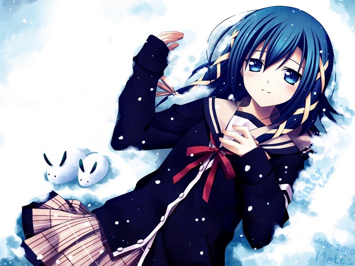 Goutokuji Akira in Snow from Signal Heart
