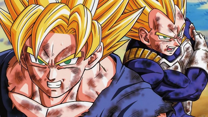 Goku and Vegeta from Dragon Ball Z