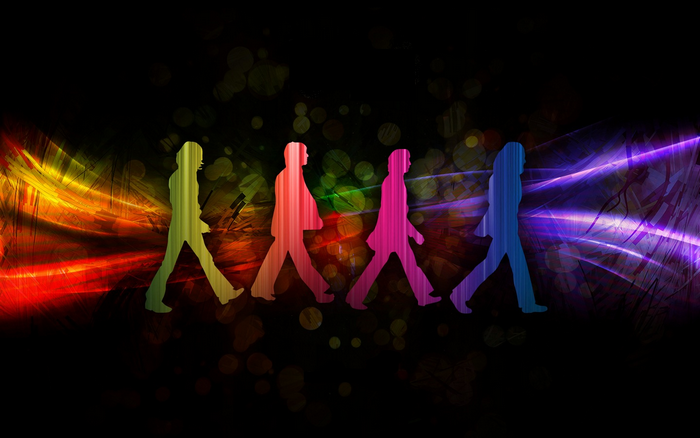 The Beatles Abbey Road album cover art