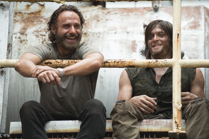 Rick Grimes and Daryl Dixon from The Walking Dead