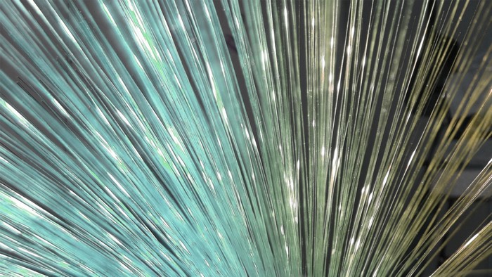 Abstract close-up of thin, parallel lines