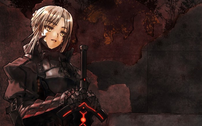 Saber Alter from Fate/hollow ataraxia
