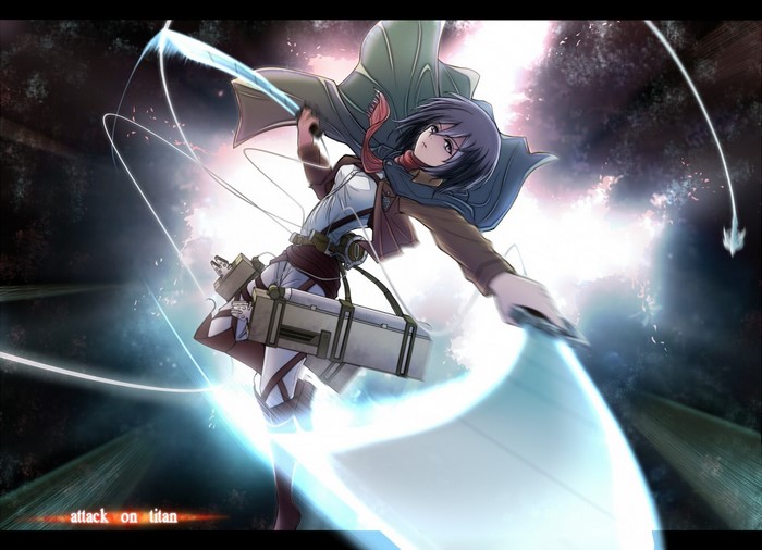 Mikasa Ackerman from Attack on Titan
