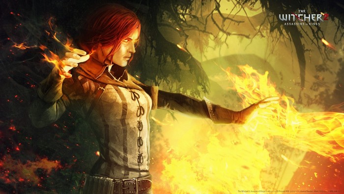 Triss Merigold from The Witcher 2 Assassins of Kings