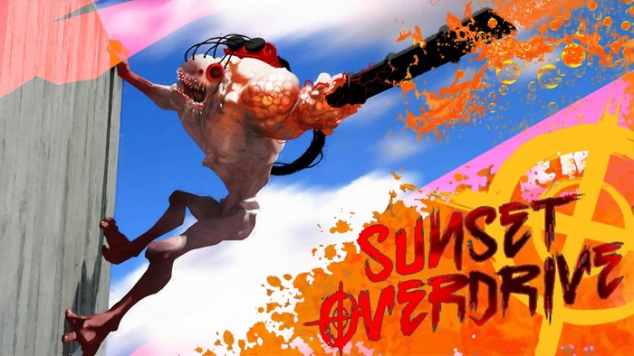 Sunset Overdrive Mutant with Weapon