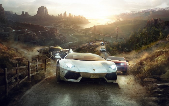 The Crew: Lamborghini Aventador, Ford Mustang, Chevrolet Camaro, Police Cars