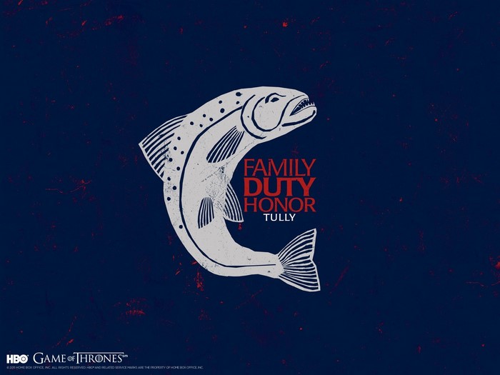 House Tully sigil from Game of Thrones