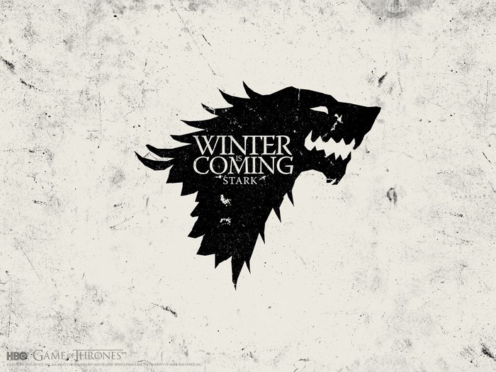 House Stark logo from Game of Thrones