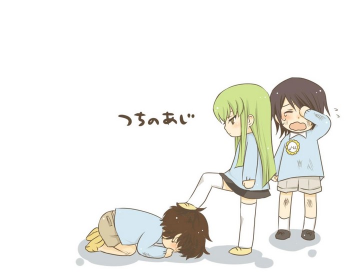 C.C. and Lelouch from Code Geass
