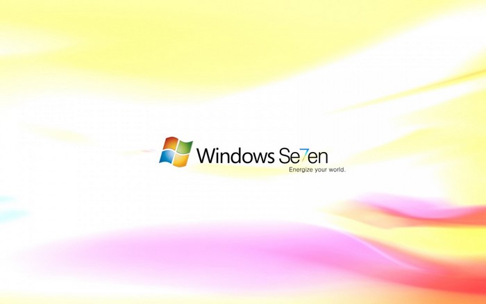 Windows 7 logo with tagline