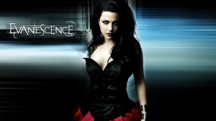 Amy Lee of Evanescence in Dramatic Portrait