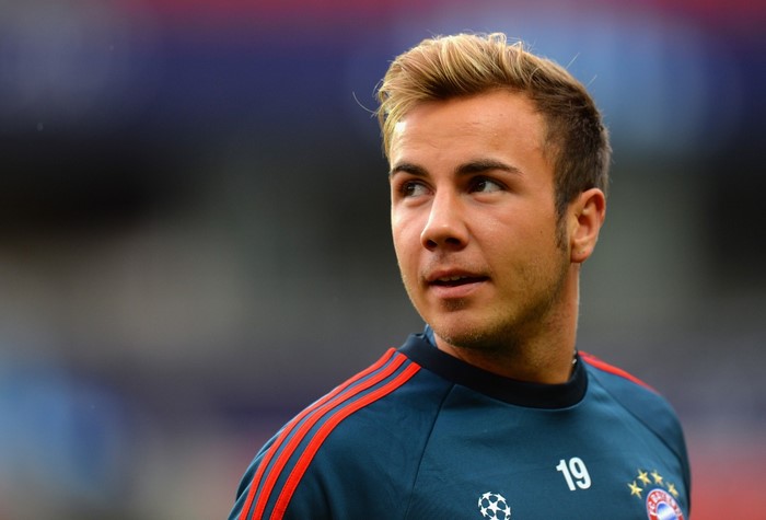 Mario Götze of Bayern Munich