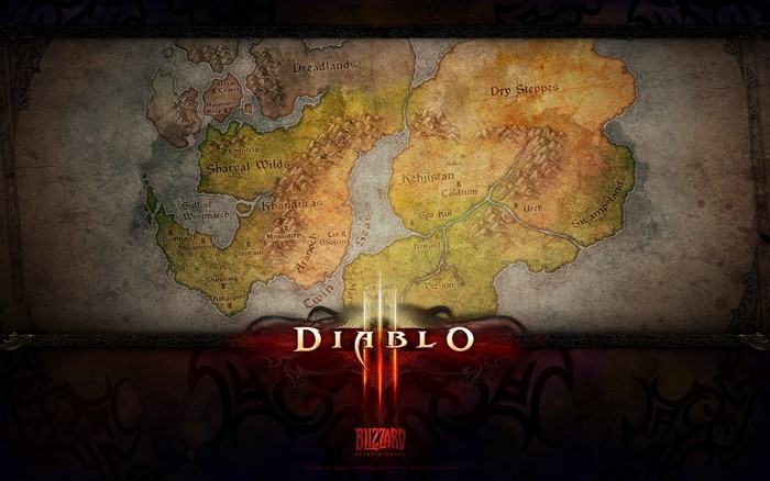Diablo III Map of Sanctuary