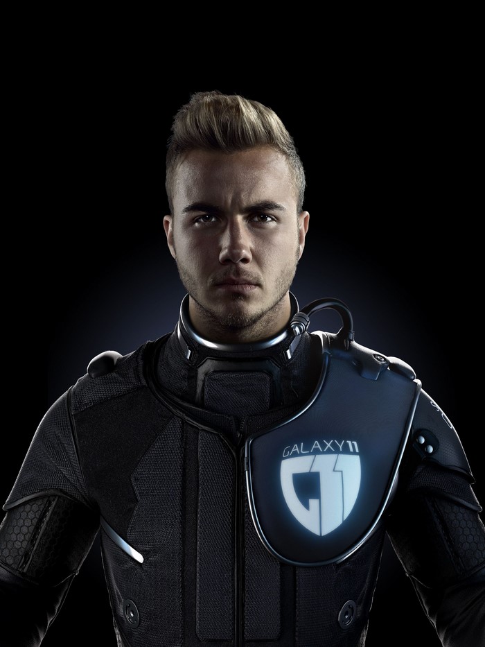 Mario Götze from Galaxy 11 for Samsung