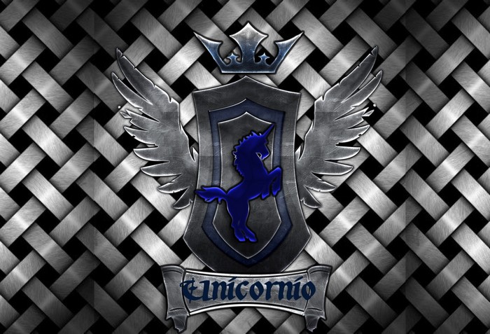Coat of Arms with Unicorn and Crown