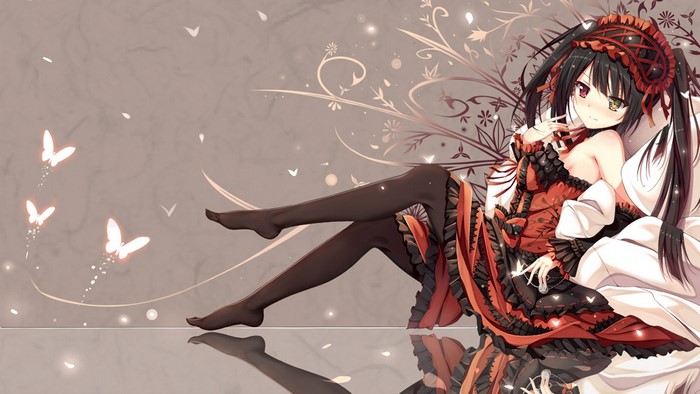 Tokisaki Kurumi from Date A Live in Elegant Outfit