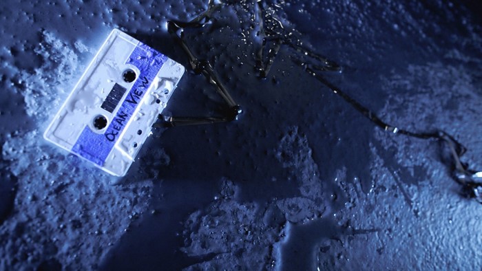Audio cassette tape with "OCEAN VIEW" label