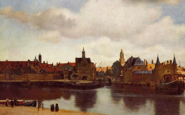 View of Delft by Johannes Vermeer