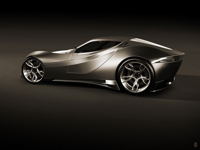 Toyota FT-HS concept sports car