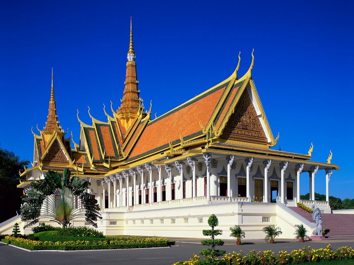 Royal Palace in Phnom Penh, Cambodia