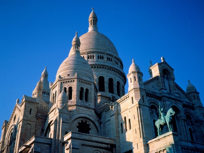 Sacre Coeur Basilica in Paris, France