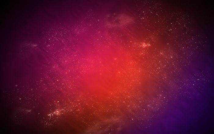Abstract galaxy with stars and nebulae