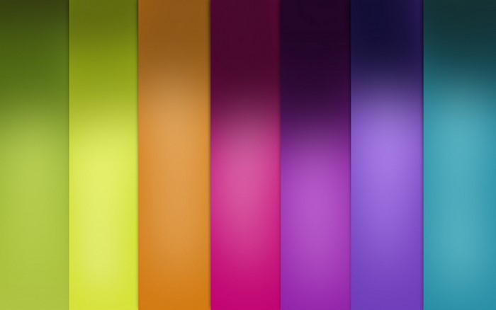 Abstract colorful vertical stripes with gradient lighting