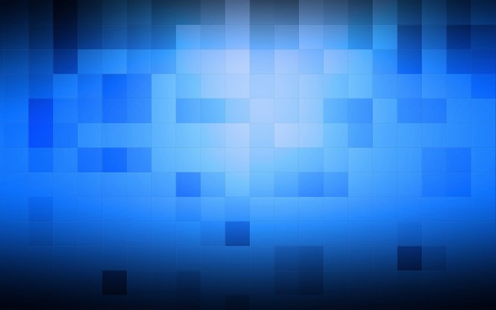 Blue pixelated gradient background